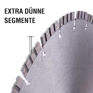 Diamond cutting discs netherland disc thin segments