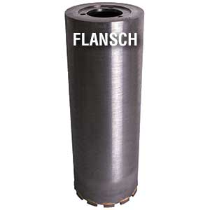 Canal drill bits 3 hole flange
