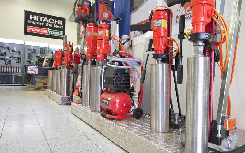 WEKA core drilling units from ADT Diamondtools