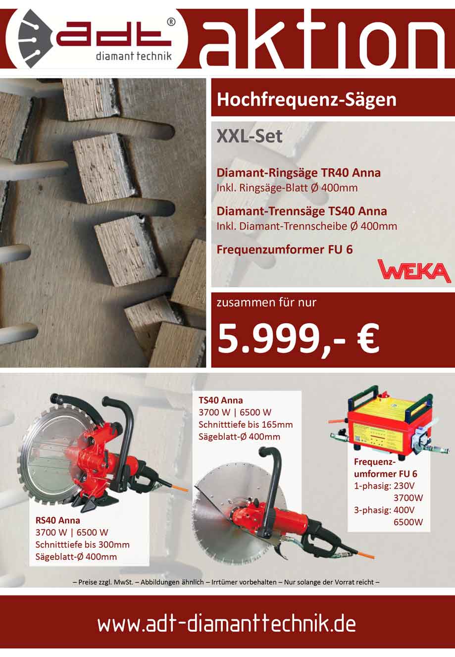 Weka Hochfrequenz-Sägen Sonderangebot